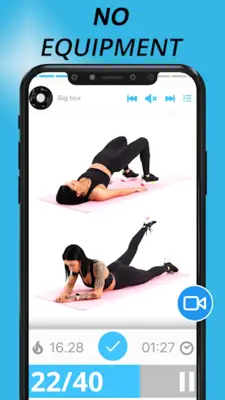 Butt, Leg, Hips, Glute Workout android App screenshot 5