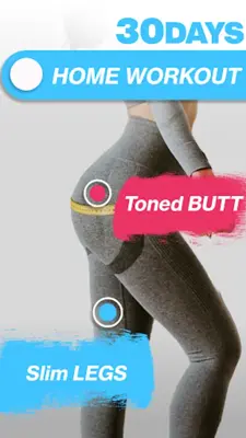 Butt, Leg, Hips, Glute Workout android App screenshot 7